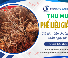 Chuyên thu mua sắt, thép, đồng, nhôm Phú Yên