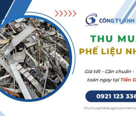 Thu Mua Phế Liệu Nhôm Giá Cao Tại Tiền Giang