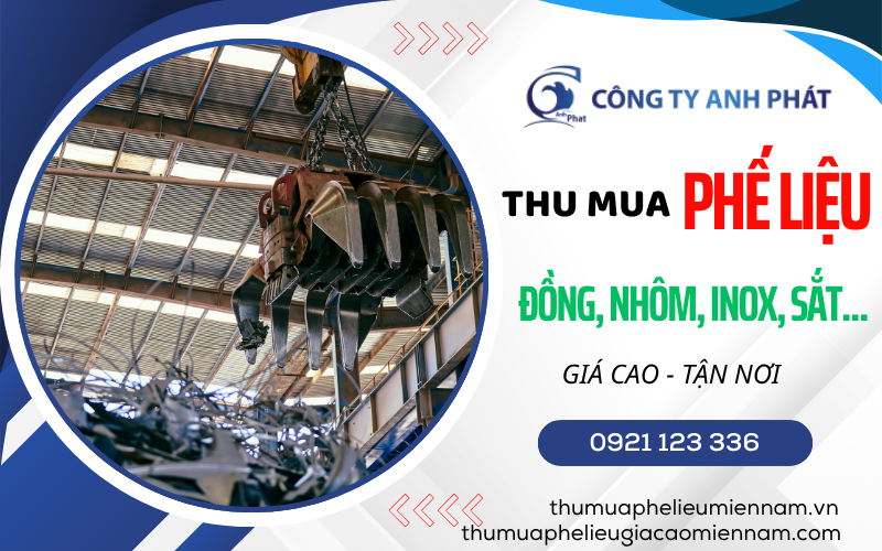 Thu mua phế liệu tiền giang giá cao