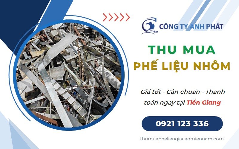 Thu mua phế liệu nhôm giá cao tại Tiền Giang